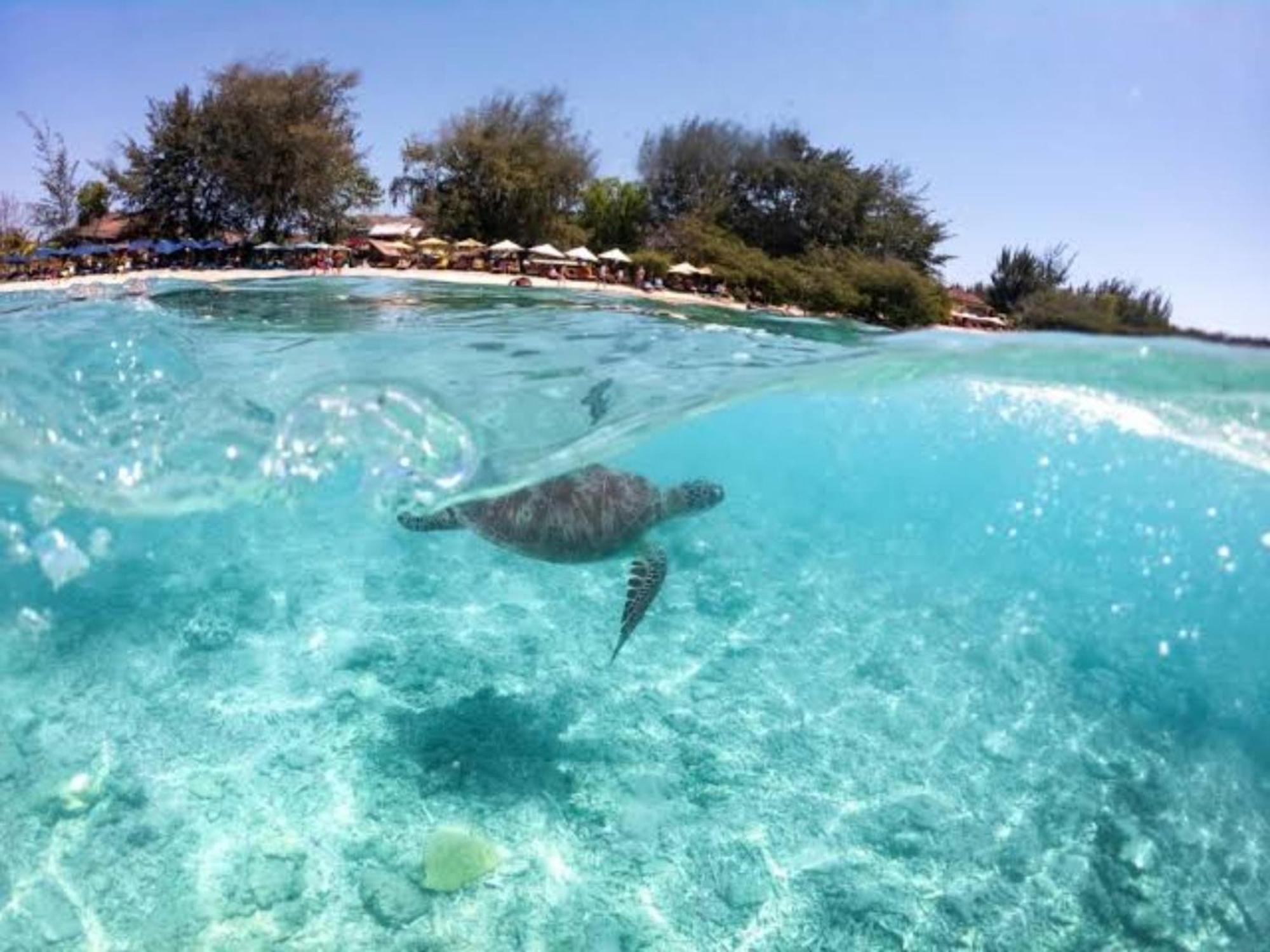Gusung Indah Bungalow Gili Air Exterior foto