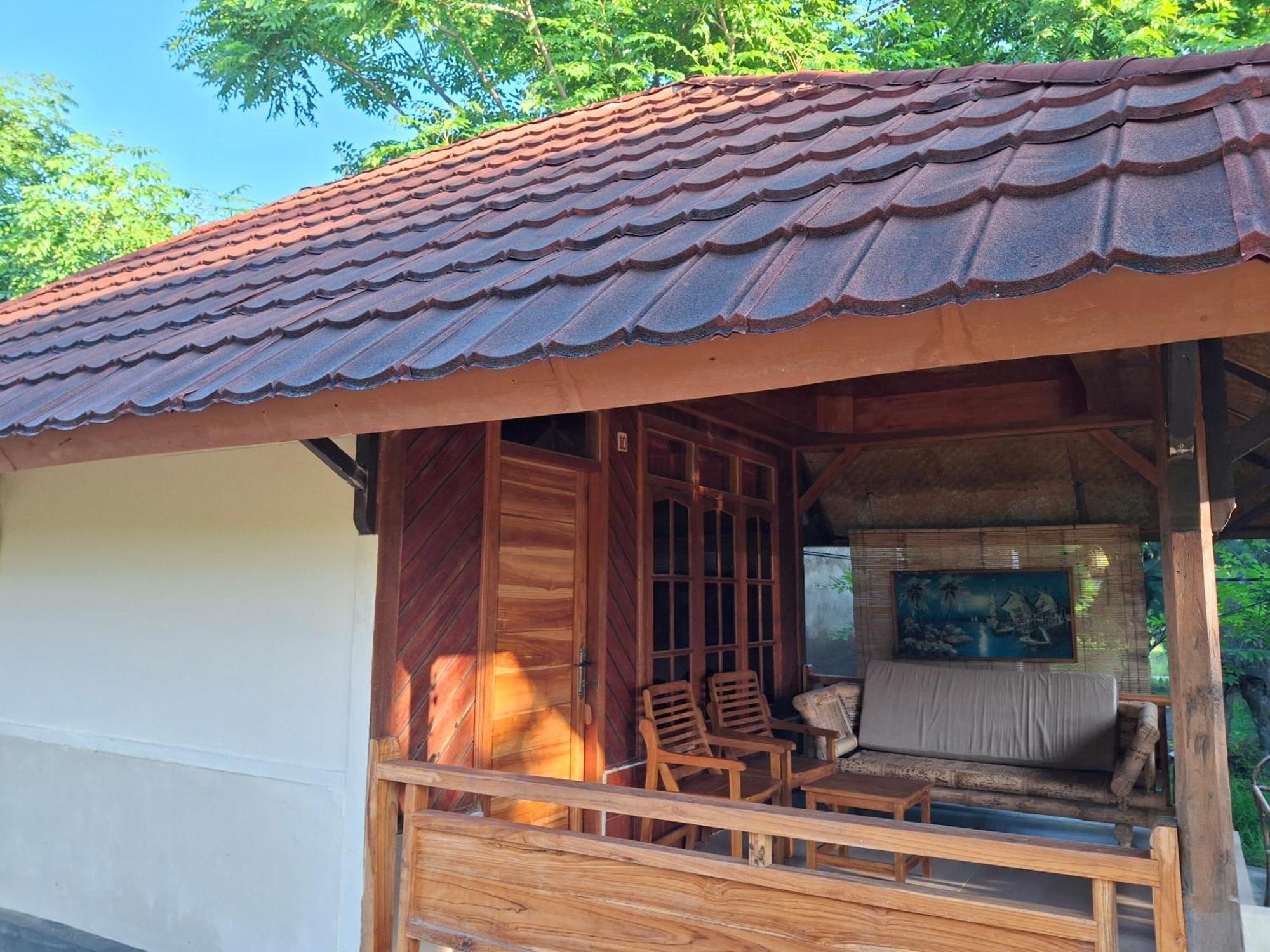 Gusung Indah Bungalow Gili Air Exterior foto