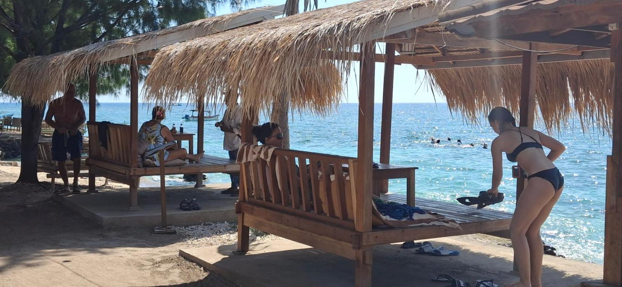 Gusung Indah Bungalow Gili Air Exterior foto